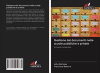 Produktbild: Gestione dei documenti nelle scuole pubbliche e private