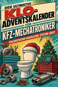 Produktbild: Der ultimative Klo-Adventskalender f&uuml;r KFZ-Mechatroniker