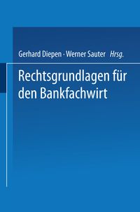 Produktbild: Rechtsgrundlagen f&uuml;r den Bankfachwirt