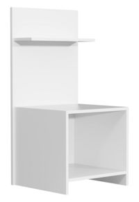 Produktbild: Hoher Nachtschrank Nachttisch Beistelltisch Malisa