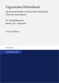 Produktbild: Uigurisches W&ouml;rterbuch. Sprachmaterial der vorislamischen t&uuml;rkischen Texte aus Zentralasien