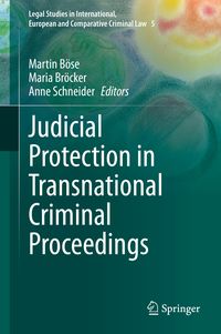 Produktbild: Judicial Protection in Transnational Criminal Proceedings