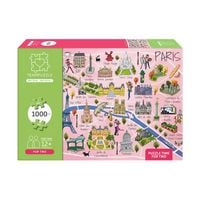 Produktbild: TEAMPUZZLE &ndash; Paris &ndash; 1000 Teile &ndash; Erwachsenenpuzzle f&uuml;r zwei Personen