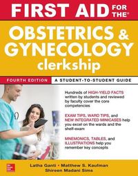 Produktbild: First Aid for the Obstetrics and Gynecology Clerkship, Fourth Edition