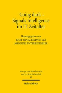 Produktbild: Going dark - Signals Intelligence im IT-Zeitalter