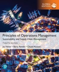 Produktbild: Render, B: Principles of Operations Management: Sustainabili