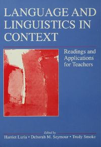 Produktbild: Language and Linguistics in Context