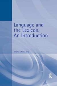 Produktbild: Language and the Lexicon