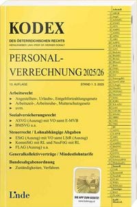 Produktbild: KODEX Personalverrechnung 2025/26