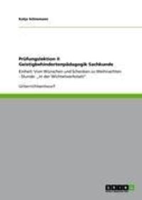 Produktbild: Pr&uuml;fungslektion II Geistigbehindertenp&auml;dagogik Sachkunde