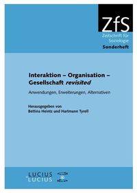Produktbild: Interaktion - Organisation - Gesellschaft revisited