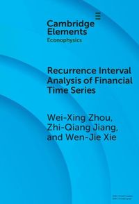 Produktbild: Recurrence Interval Analysis of Financial Time Series