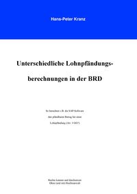 Produktbild: Unterschiedliche Lohnpf&auml;ndungsberechnungen in der BRD