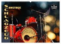Produktbild: Schlagzeug onstage - "abgerockt" (Wandkalender 2027 DIN A2 quer), CALVENDO Monatskalender