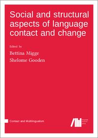Produktbild: Social and structural aspects of language contact and change