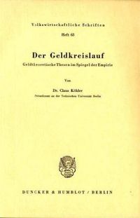 Produktbild: Koehler, C: Geldkreislauf