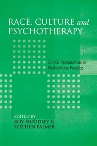Produktbild: Race, Culture and Psychotherapy