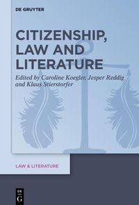 Produktbild: Citizenship, Law and Literature