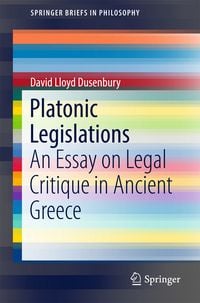 Produktbild: Platonic Legislations