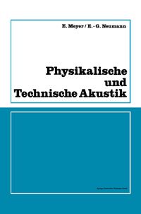 Produktbild: Physikalische und Technische Akustik