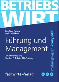 Produktbild: F&uuml;hrung und Management