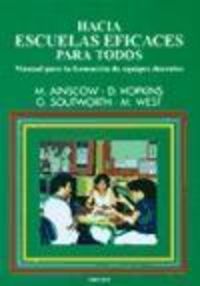 Produktbild: Ainscow, M: Hacia escuelas eficaces para todos : manual para