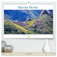 Produktbild: Macchu Picchu (hochwertiger Premium Wandkalender 2026 DIN A2 quer), Kunstdruck in Hochglanz
