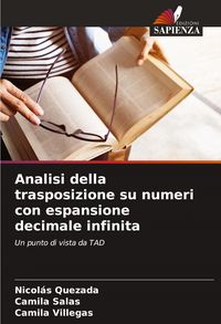 Produktbild: Analisi della trasposizione su numeri con espansione decimale infinita