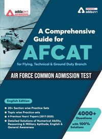 Produktbild: A Comprehensive Guide for AFCAT (English Medium)