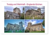 Produktbild: Trutzig und Wehrhaft - Englands Kirchen (Wandkalender 2026 DIN A2 quer), CALVENDO Monatskalender