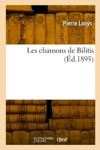 Produktbild: Les chansons de Bilitis