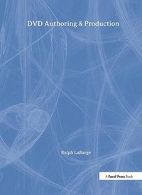 Produktbild: Labarge, R: DVD Authoring and Production