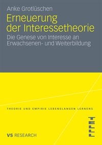 Produktbild: Erneuerung der Interessetheorie