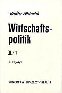 Produktbild: Wirtschaftspolitik.