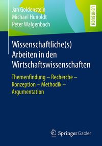 Produktbild: Wissenschaftliche(s) Arbeiten in den Wirtschaftswissenschaften