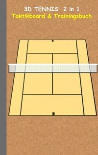 Produktbild: 3D Tennis 2 in 1 Taktikboard und Trainingsbuch