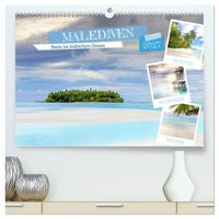 Produktbild: Malediven, Perle im Indischen Ozean (hochwertiger Premium Wandkalender 2027 DIN A2 quer), Kunstdruck in Hochglanz