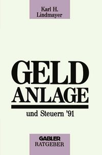Produktbild: Geldanlage und Steuern '91