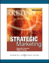 Produktbild: Cravens, D: Strategic Marketing