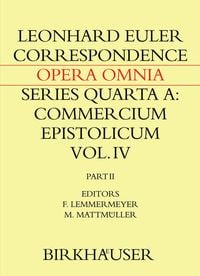 Produktbild: Correspondence of Leonhard Euler with Christian Goldbach