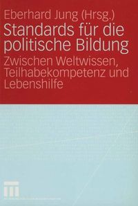 Produktbild: Standards f&uuml;r die politische Bildung