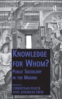 Produktbild: Knowledge for Whom?