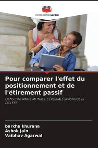 Produktbild: Pour comparer l'effet du positionnement et de l'&eacute;tirement passif