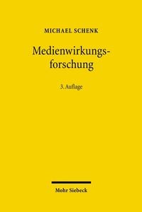 Produktbild: Medienwirkungsforschung