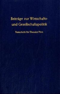 Produktbild: Beitr&auml;ge zur Wirtschafts- und Gesellschaftspolitik.