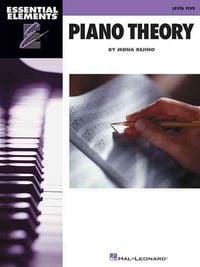 Produktbild: Essential Elements Piano Theory - Level 5 Piano Theory Workbook with Sheet Music Exercises Music Education Book for Students and Teachers Advanced Piano Method for Theory Mastery