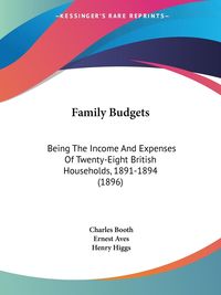 Produktbild: Booth, C: Family Budgets