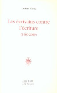 Produktbild: Ecrivains Contre l'Ecriture