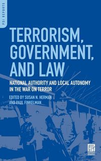 Produktbild: Terrorism, Government, and Law