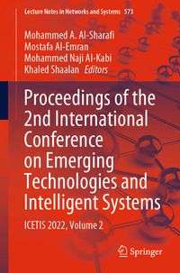 Produktbild: Proceedings of the 2nd International Conference on Emerging Technologies and Intelligent Systems